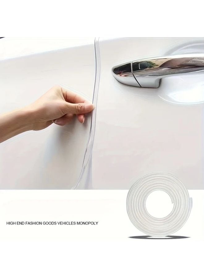Transparent 5m PVC Car Door Edge Protector Scratch Resistant Corner Guards - Image 1